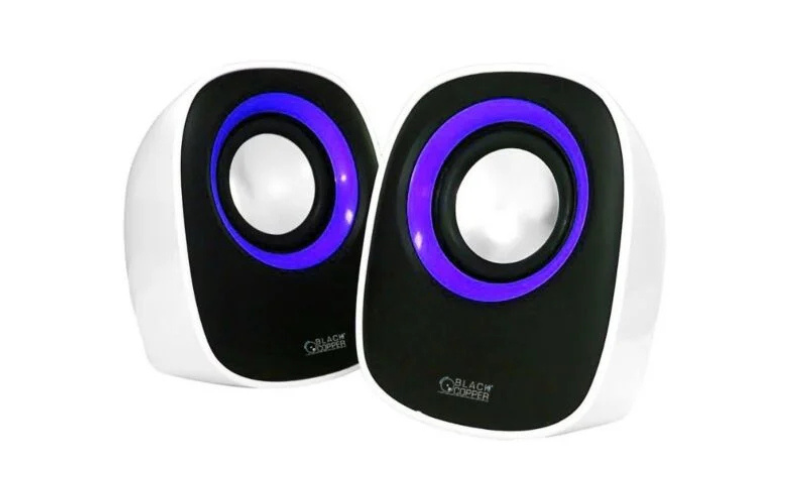 Black Copper Speaker LED-200