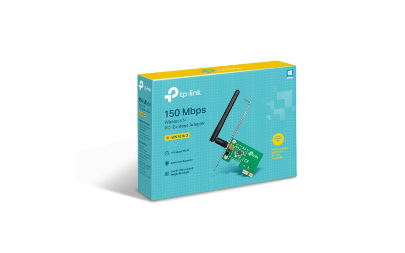 Tp-Link 150Mbps Wireless N PCI Express Adapter TL-WN781ND - Image 3