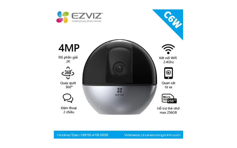 Ezviz C6W 4MP (CS-C6W) Camera - Image 4