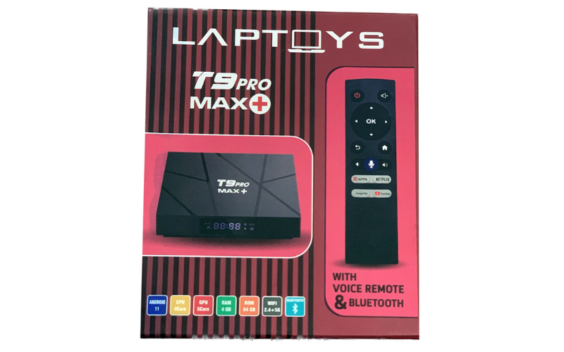 Laptoys T9 Pro Max Android Box