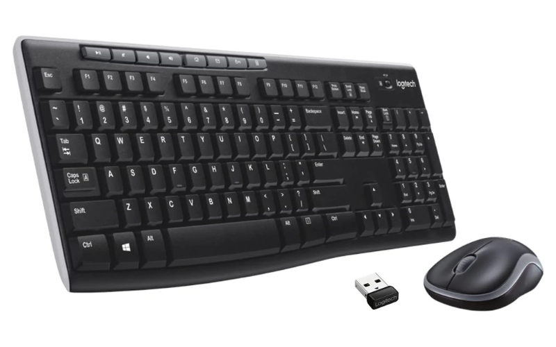 Logitech MK270r Wireless Keyboard & Mouse Combo