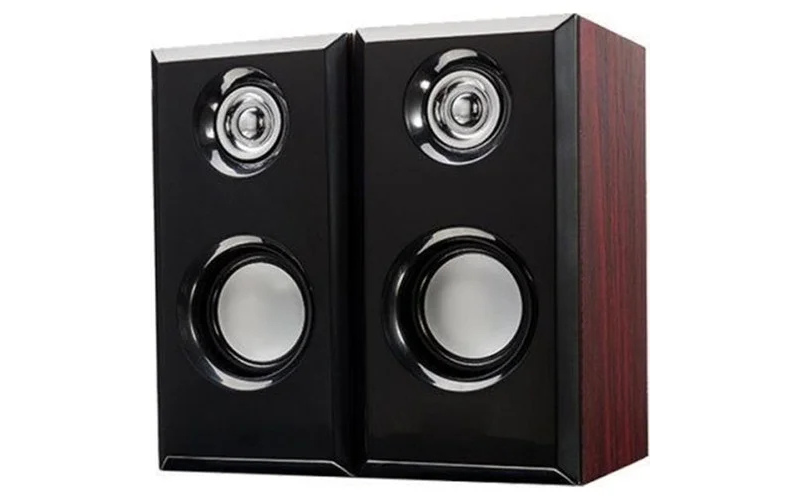 Mega Bass Pure Sound Wooden Speaker C91