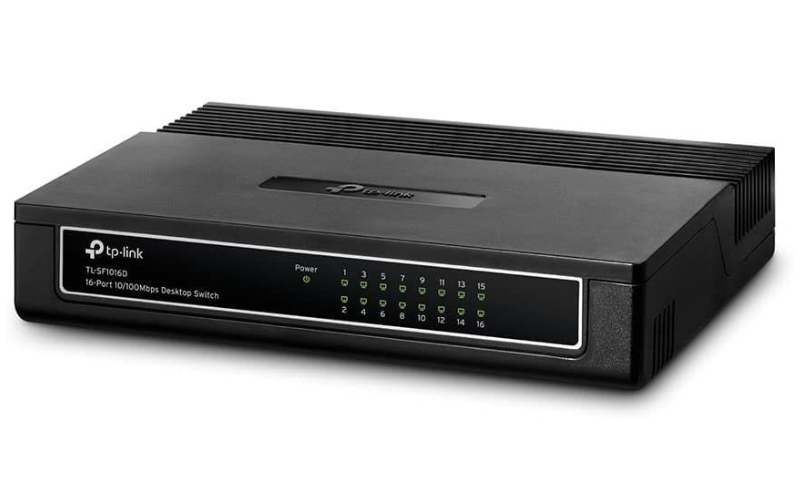 TP-LINK 16  PORT DESKTOP SWITCH 10/100 TL-SF1016D