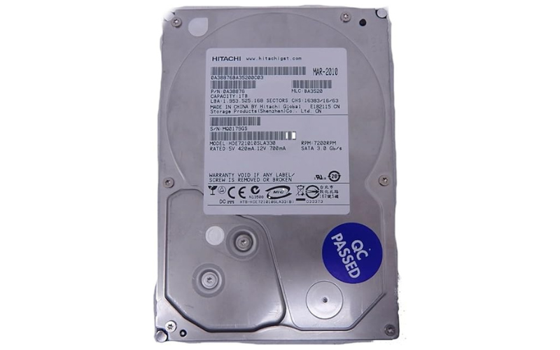 Hitachi 1TB Hard Drive