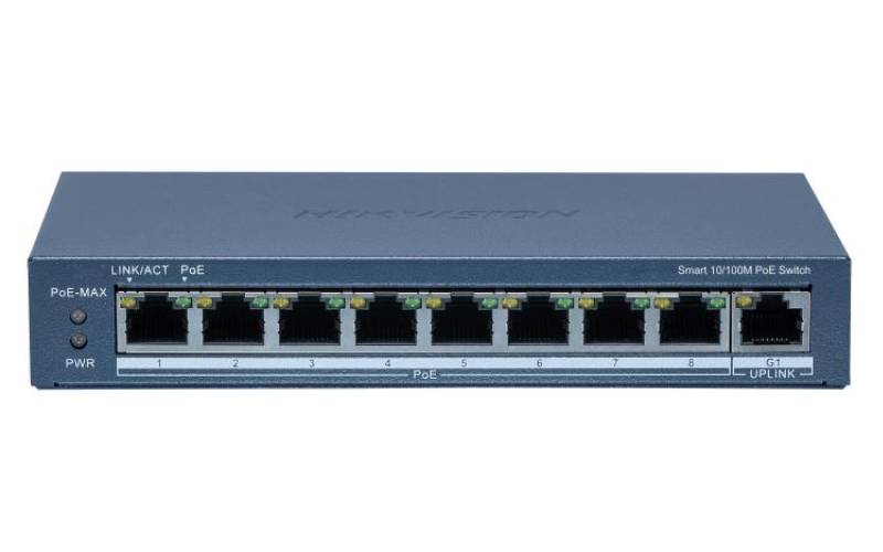 DS-3E1309P-EI/M (8 PORT POE 10/100 MANAGED)