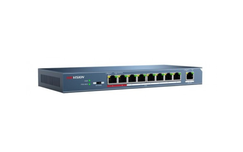 Hikvision Unmanaged 8 Port POE Switch DS-3E0109P-E/M(B) - Image 3