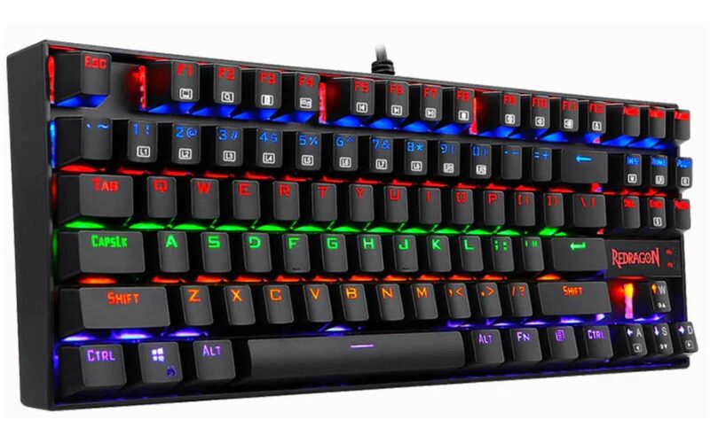 RedDragon Kumara K552-RGB1 Red Black Keyboard