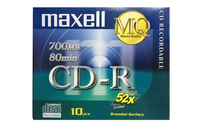 Maxell CD-R 700MB MQ 10PCS Set