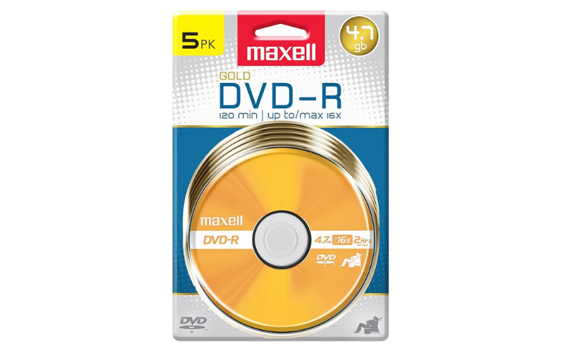 Maxell DVD-R 4.7GB 1-16X Speed 10PCS Set - Image 3