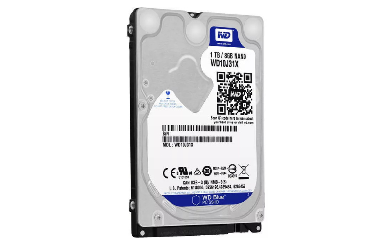 WD Blue 1TB Hard Drive – 2.5" SATA Laptop HDD