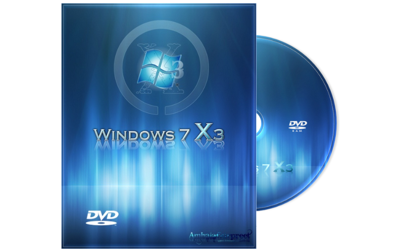 Windows 7 All Versions Blue Activated DVD