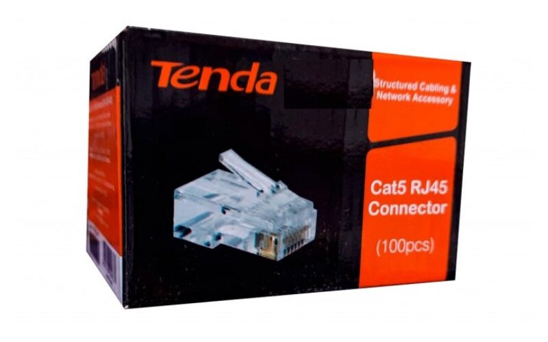 tenda td2005a rj45 cat6 connector plug 100pcs
