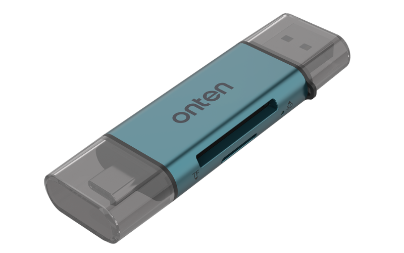 Onten 2 in 2 USB-C & USB A Card Reader