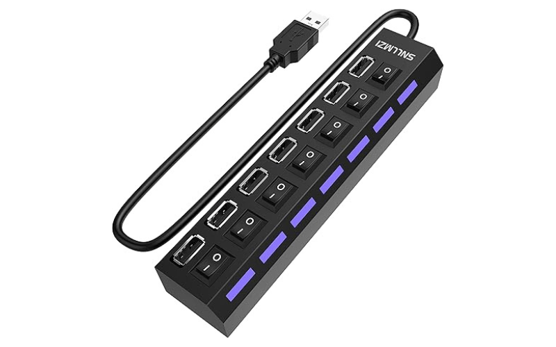 Hi-Speed USB 2.0 Hub 7 Port